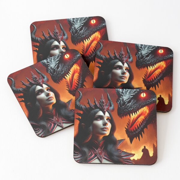 Item preview, Sorceress Queen: Mistress of Flames and Shadows designed and sold by AbstractAnom.