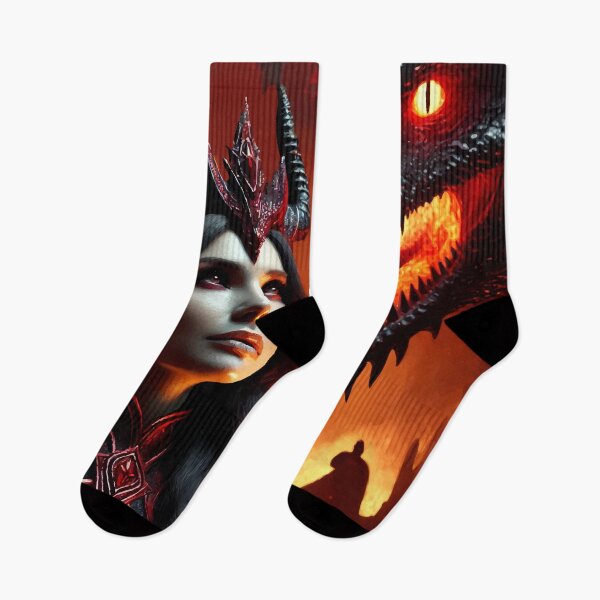 Item preview, Sorceress Queen: Mistress of Flames and Shadows designed and sold by AbstractAnom.