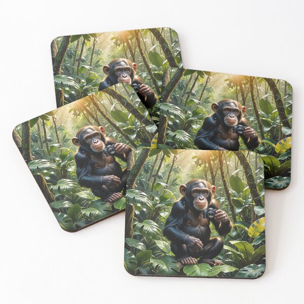 Item preview, A chimpanzee monkey holding a camera designed and sold by yeshayad.