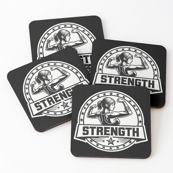 Item preview, Fitness strong woman gym strength power gift designed and sold by Pineapple-Tree.