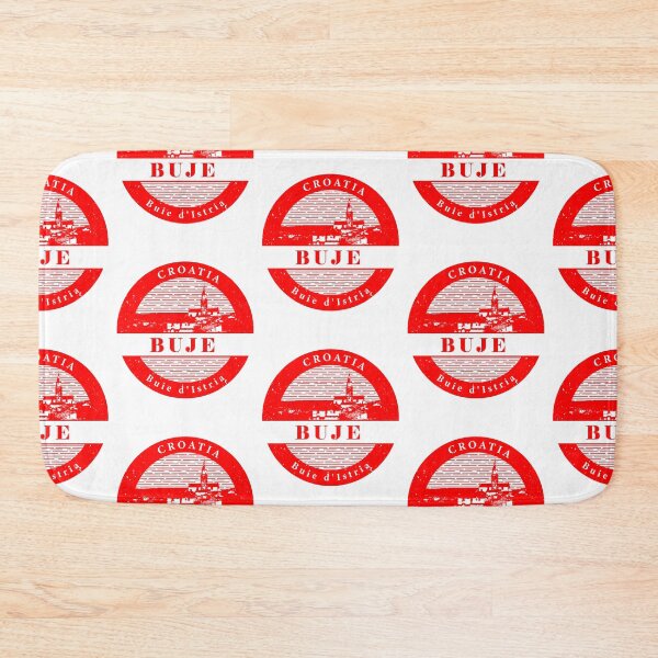Item preview, The City Buje - Croatia 002 Red designed and sold by MC Art Studio.