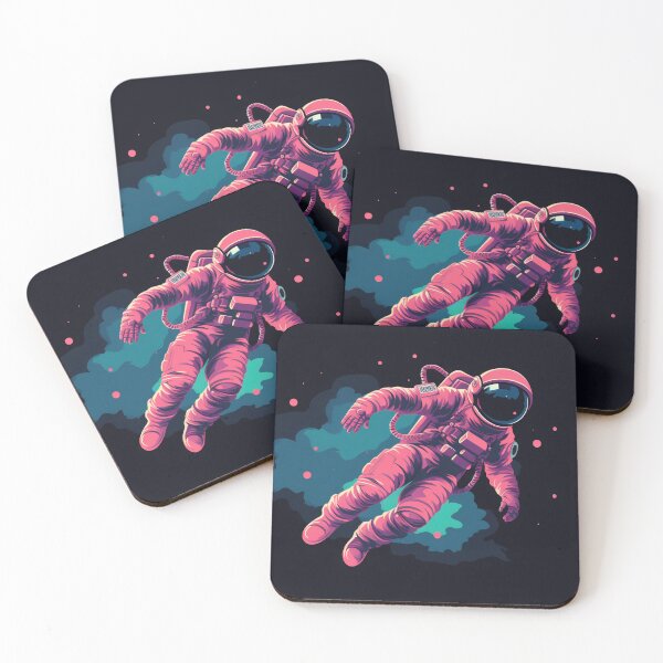Item preview, Astronaut floating in the sky with clouds designed and sold by anytka.