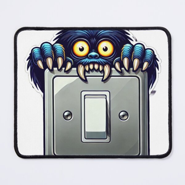 Item preview, Monster Light Switch - Funny Creepy Sticker & Magnet designed and sold by zevorgue.