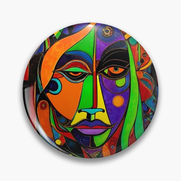 Item preview, Abstract Face Art designed and sold by TheDarkWardrobe.