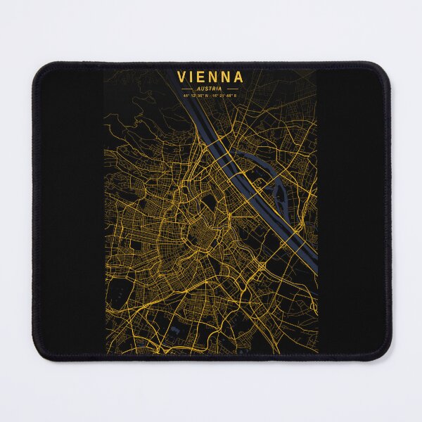 Item preview, Vienna Golden Map designed and sold by My Digital Mind.