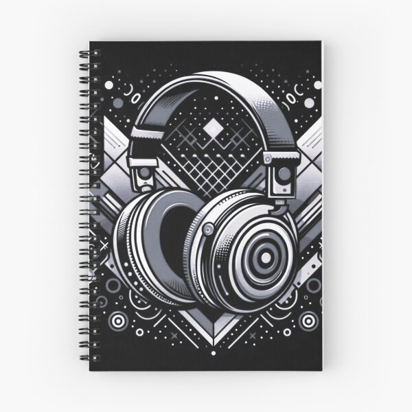 Item preview, Blackwhite headphone design. designed and sold by Dogandesighn.