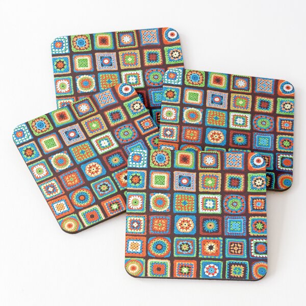 Item preview, Granny Square Jamboree designed and sold by Foxloxart.