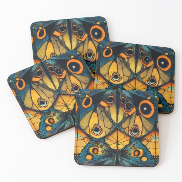Item preview, Fantasy Alien Butterfly Abstract Pattern designed and sold by SecretDicer.