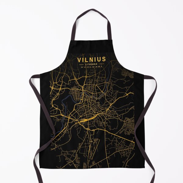 Item preview, Vilnius Golden Map designed and sold by My Digital Mind.