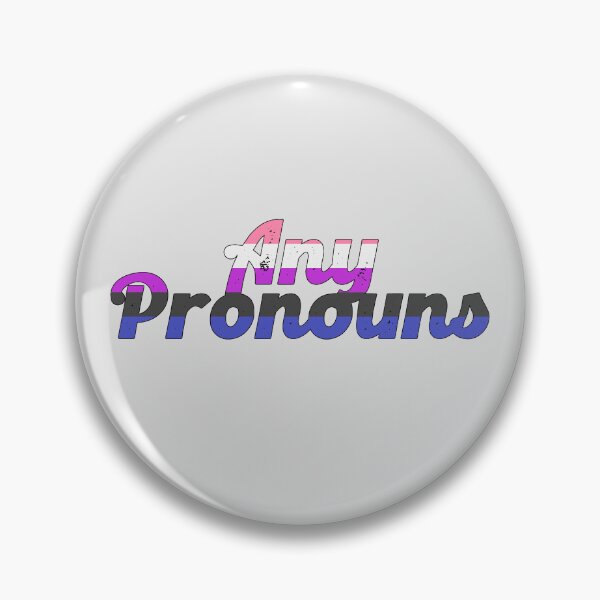 Item preview, Any Pronouns (Genderfluid) designed and sold by Jess Willow.
