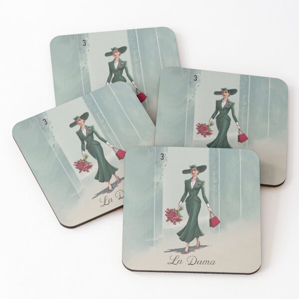 Item preview, La Dama "The Lady" or "The Lady in Waiting" 03 Lotería designed and sold by matteflor.