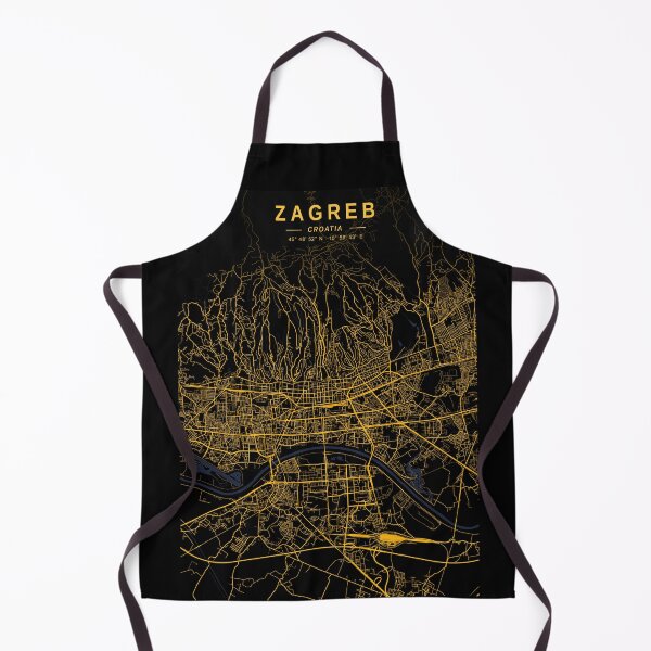 Item preview, Zagreb Golden Map designed and sold by My Digital Mind.