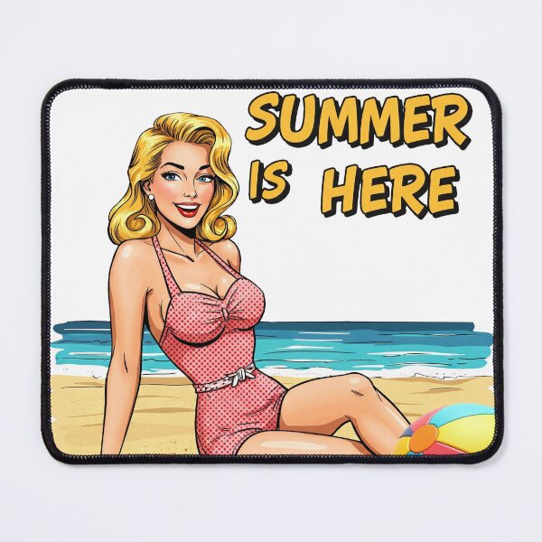 Item preview, Retro and Vibrant Summer designed and sold by JonelleTshirts.