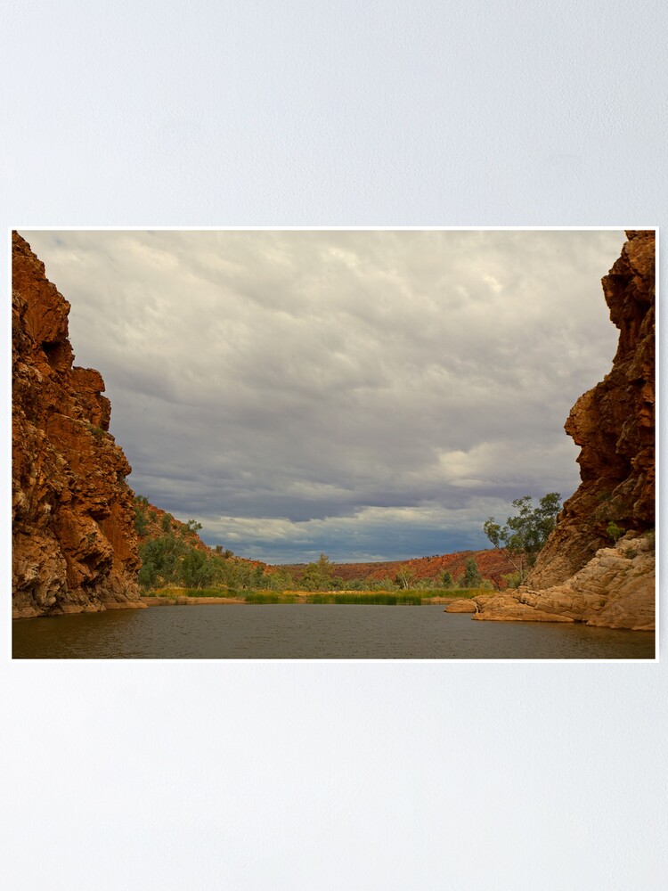 Alternate view of Glen Helen Gorge Poster