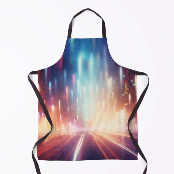 Item preview, Futuristic City Pulse: Light Trails in the Metropolis designed and sold by anytka.