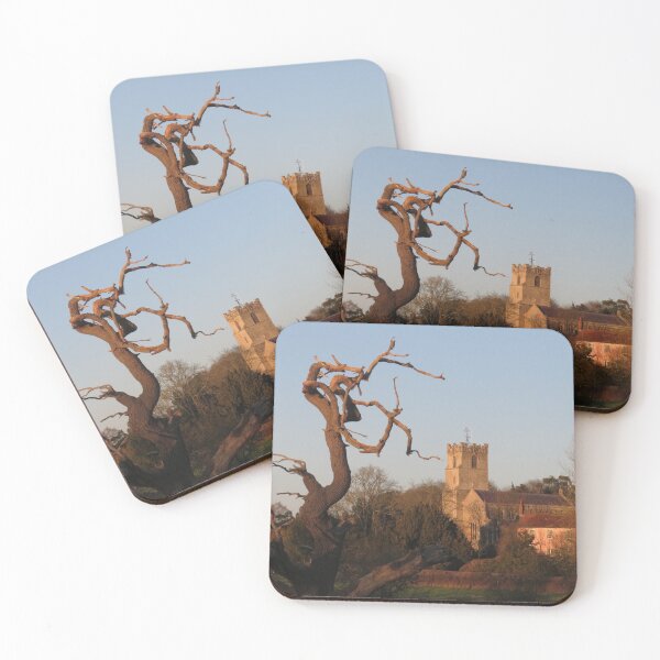 Artikelvorschau, Twisted Oak Tree & St. Mary's, Coddenham entworfen und verkauft von wiggyofipswich.