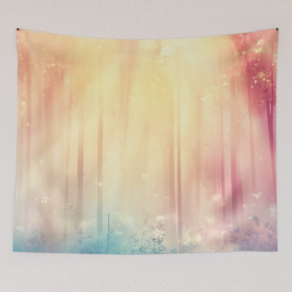 Item preview, Ethereal light in a magical forest designed and sold by anytka.