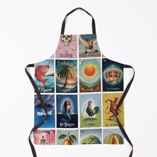 Item preview, Loteria Game Board - Tabla 09 designed and sold by matteflor.