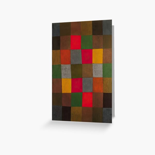Paul Klee - New Harmony (1936) Greeting Card