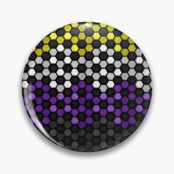 Item preview, Seamless Football Pattern in Non-Binary Pride Flag Colors designed and sold by LiveLoudGraphic.