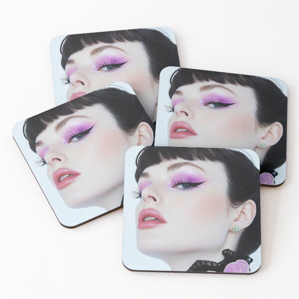 Item preview, Model showcases vibrant makeup look designed and sold by anytka.