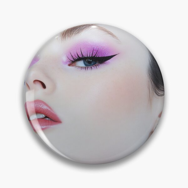 Item preview, Model showcases vibrant makeup look designed and sold by anytka.