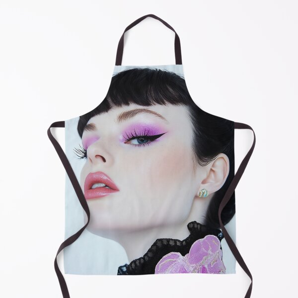 Item preview, Model showcases vibrant makeup look designed and sold by anytka.