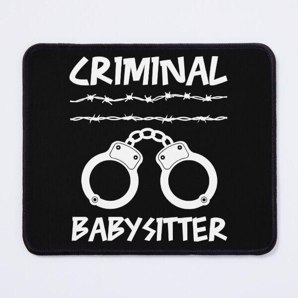 Item preview, Criminal Babysitter – Funny Correctional Officer Gift designed and sold by Serbin.