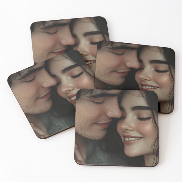 Item preview, Couple in a loving moment designed and sold by anytka.