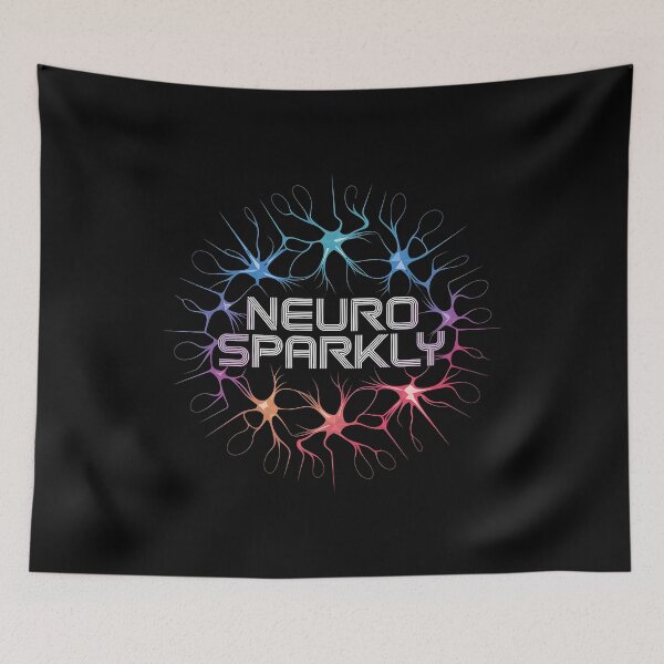 Item preview, Neuro Sparkly - This gift is perfect for neurodivergent individuals, their allies, and anyone who celebrates unique creativity. designed and sold by ZyziowskyArt.