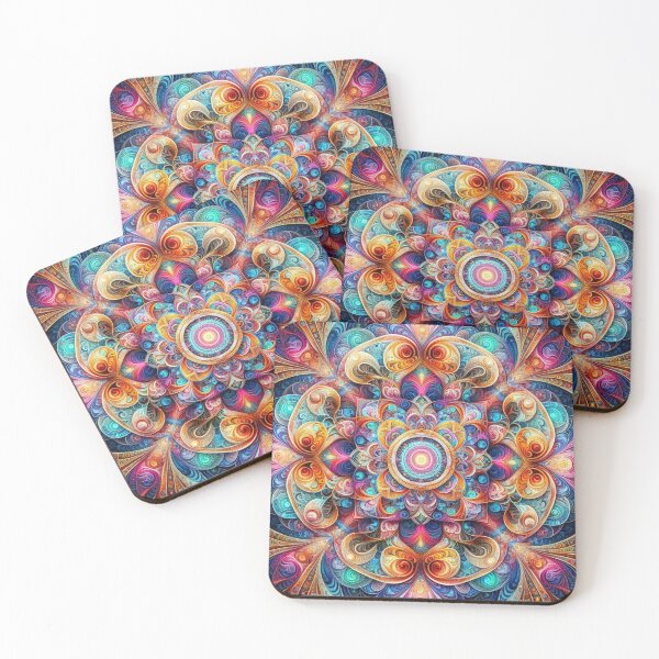 Item preview, colorful decorative abstract patterns designed and sold by Dogandesighn.