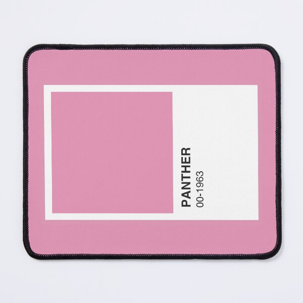 Item preview, Panther Movie Pink Colour Swatch - Pink Border designed and sold by The Colourful Game.