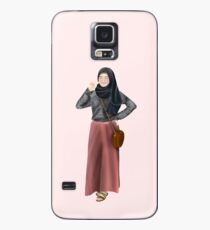 Simple Chick - Hijab Girl Case/Skin for Samsung Galaxy