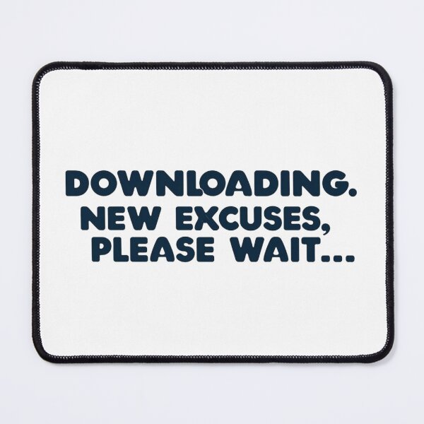 Item preview, Downloading New Excuses – Fun and Modern Design designed and sold by StormArte.