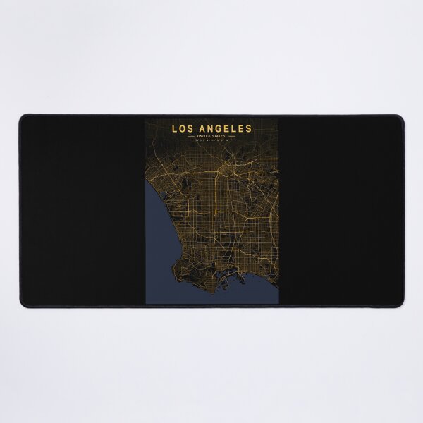 Item preview, Los Angeles Golden Map designed and sold by My Digital Mind.