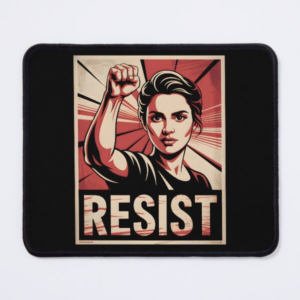 Item preview, Resist Protest March Woman Defend Democracy designed and sold by fizfoz.