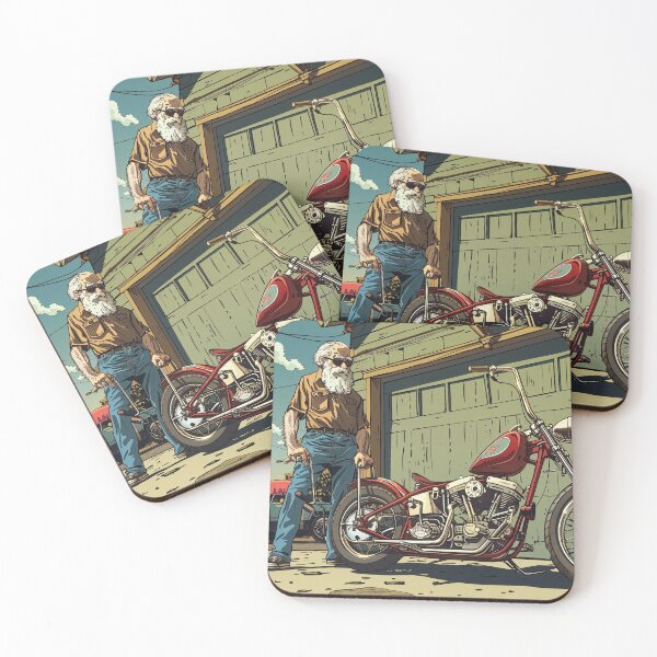 Item preview, Ride Stories – Vintage Motorcycle Postcard Series #12 designed and sold by SteadyRolling.