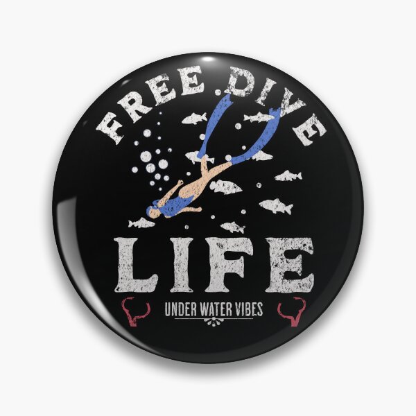 Item preview, Free Dive Life Under Water Vibes Female diver Design designed and sold by MoeTiff.