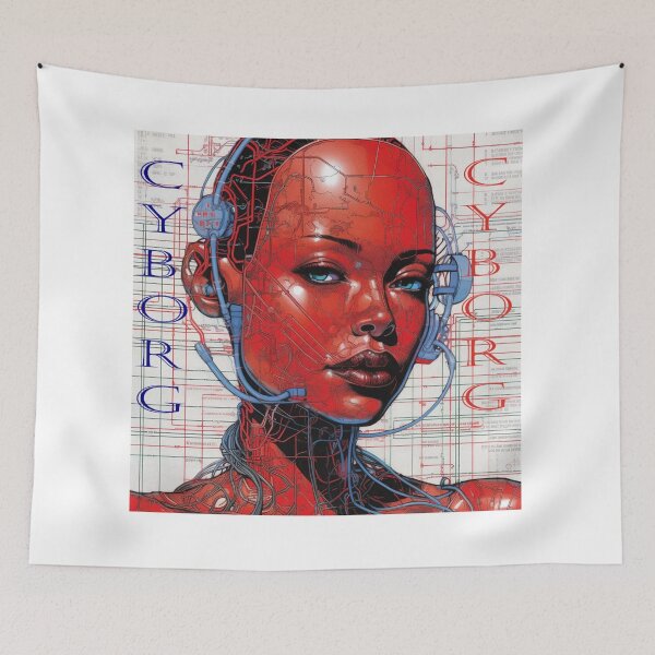 Item preview, Cyborgs designed and sold by Seeded.