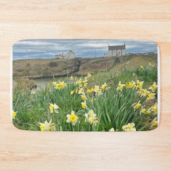 Item preview, Spring Daffodils at Seaton Sluice Harbour designed and sold by Violaman.