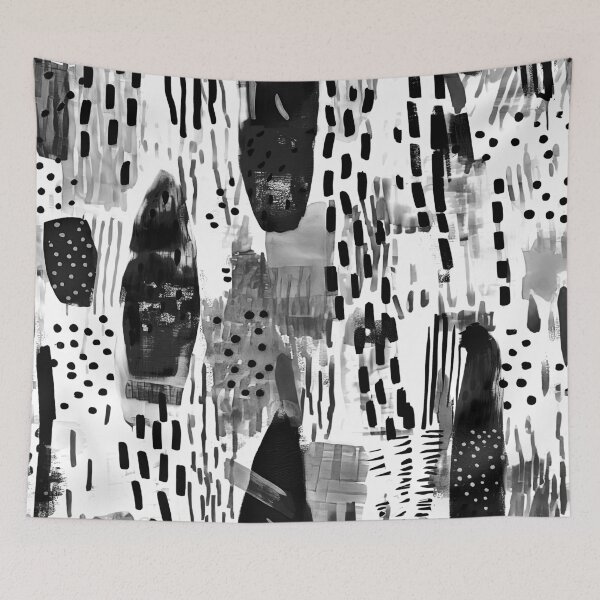 Item preview, The Way Of Love Black And White Abstract  designed and sold by DEC02.
