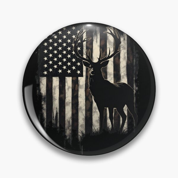 Item preview, uas flag with deer  designed and sold by jkrphoto.