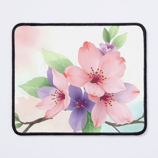 Item preview, Ethereal Blossom Arrangement - Tranquil Floral Design designed and sold by Shirtastically.