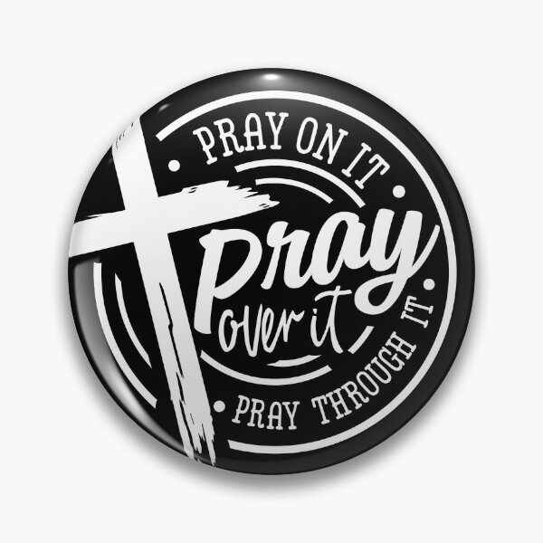 Item preview, Pray On It Christian Cross Bible Verse designed and sold by uFit.