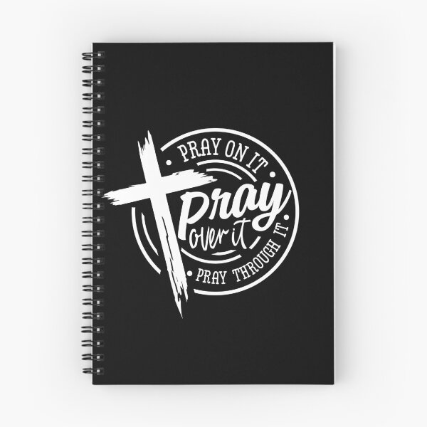 Item preview, Pray On It Christian Cross Bible Verse designed and sold by uFit.