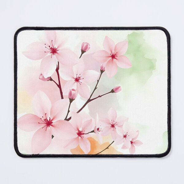 Item preview, Serene Diagonal Blossoms - Vibrant Pinks designed and sold by Shirtastically.