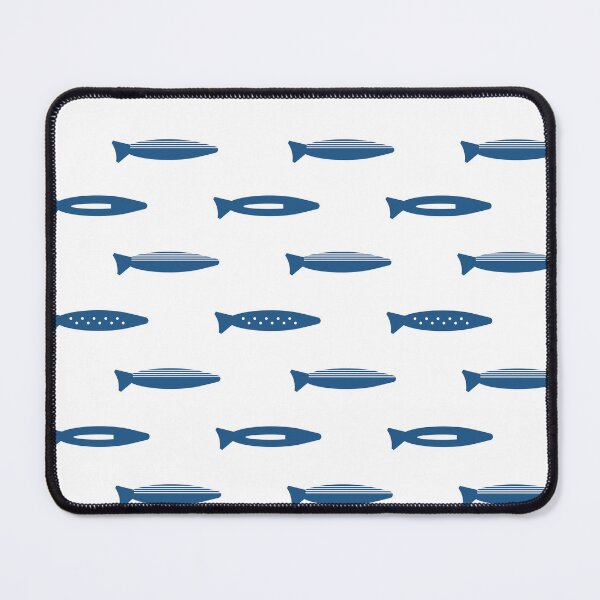 Item preview, Minimalist Nautical Fish Pattern – Ocean-Themed Design designed and sold by Bella-Bear.