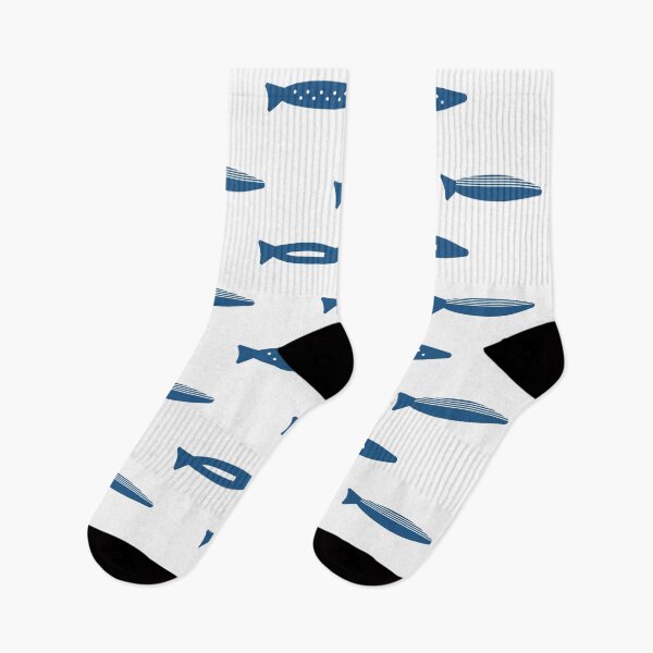 Item preview, Minimalist Nautical Fish Pattern – Ocean-Themed Design designed and sold by Bella-Bear.