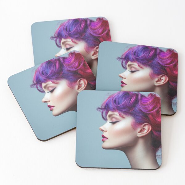 Item preview, Vibrant, stunning hairstyle designed and sold by anytka.
