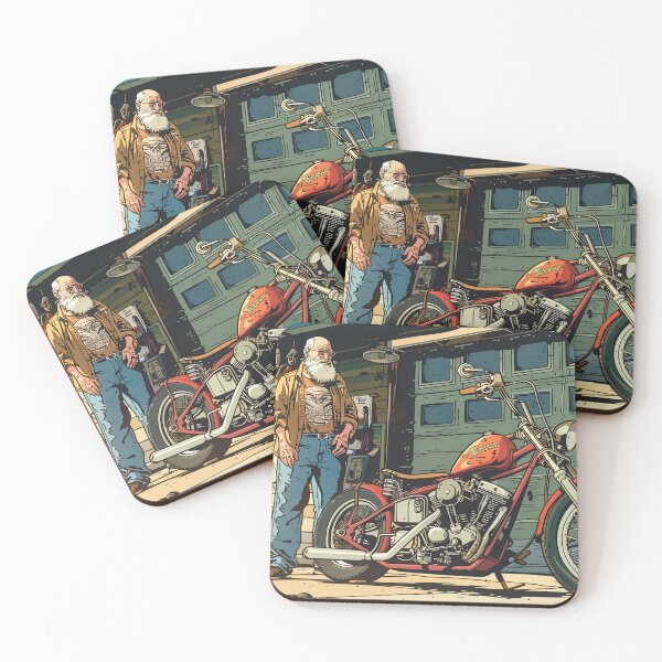 Item preview, Ride Stories – Vintage Motorcycle Postcard Series #15 designed and sold by SteadyRolling.